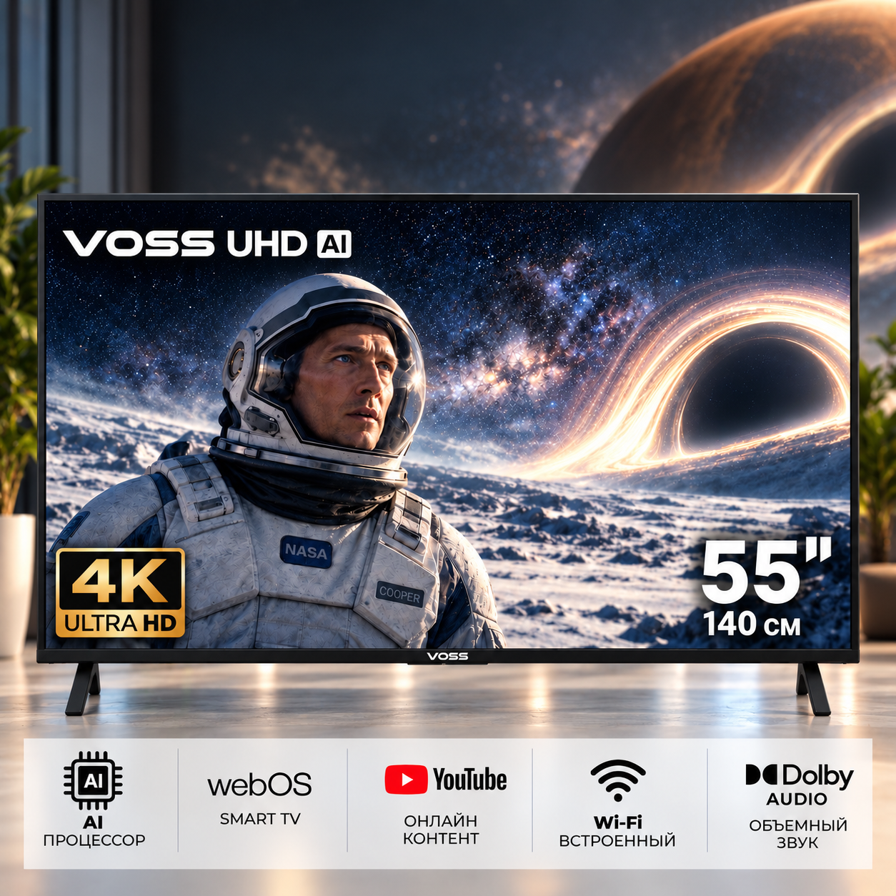 VOSS 55 дюймов